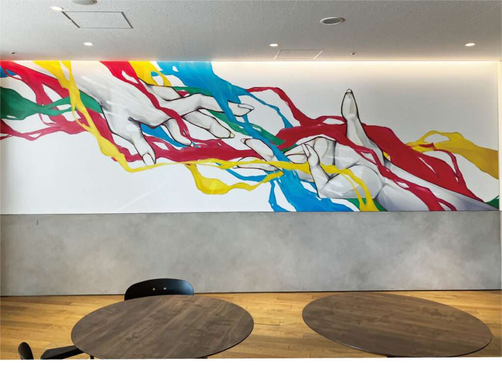 新宿区の看板屋・有限会社アクト企画・オフィスサイン(オフィス看板・ルームサイン・ドアサイン)・施工事例(新橋)